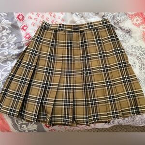 WILD FABLE Plaid Brown Skirt